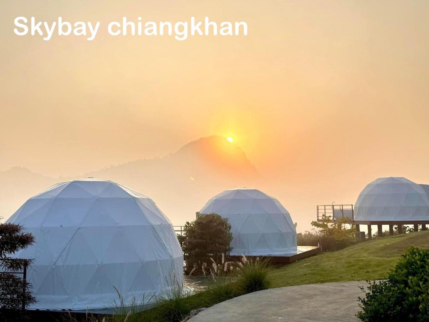 Отель สกายเบย์ เชียงคาน Pha Baen Экстерьер фото